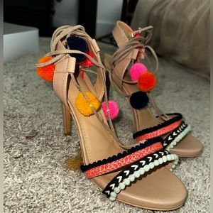 Size 8 retired express heels worn once